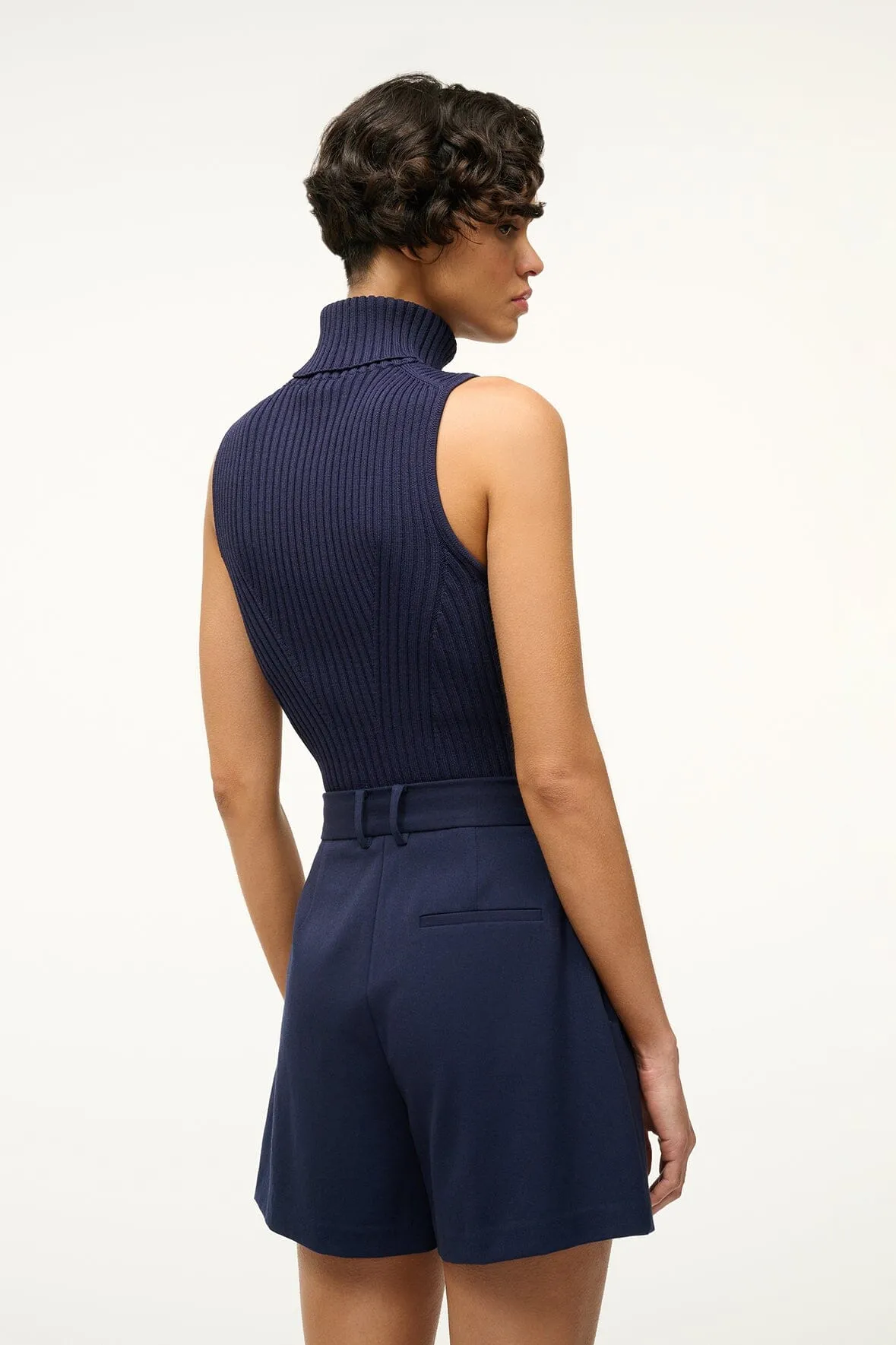 CALLUM TOP | NAVY sold by STAUD product image thumbnail 3