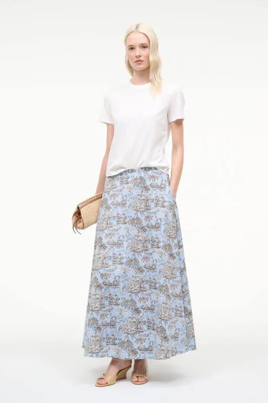 AXEL SKIRT | SKY TOILE sold by STAUD