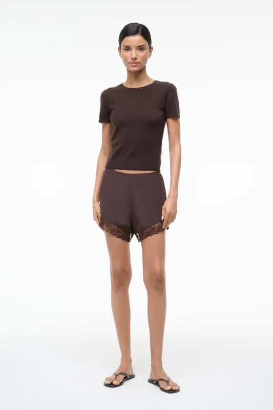 VON SILK SHORT | EARTH sold by STAUD
