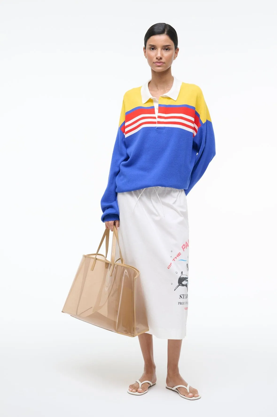 SAIL TOP | ROYAL MULTI STRIPE sold by STAUD product image thumbnail 2