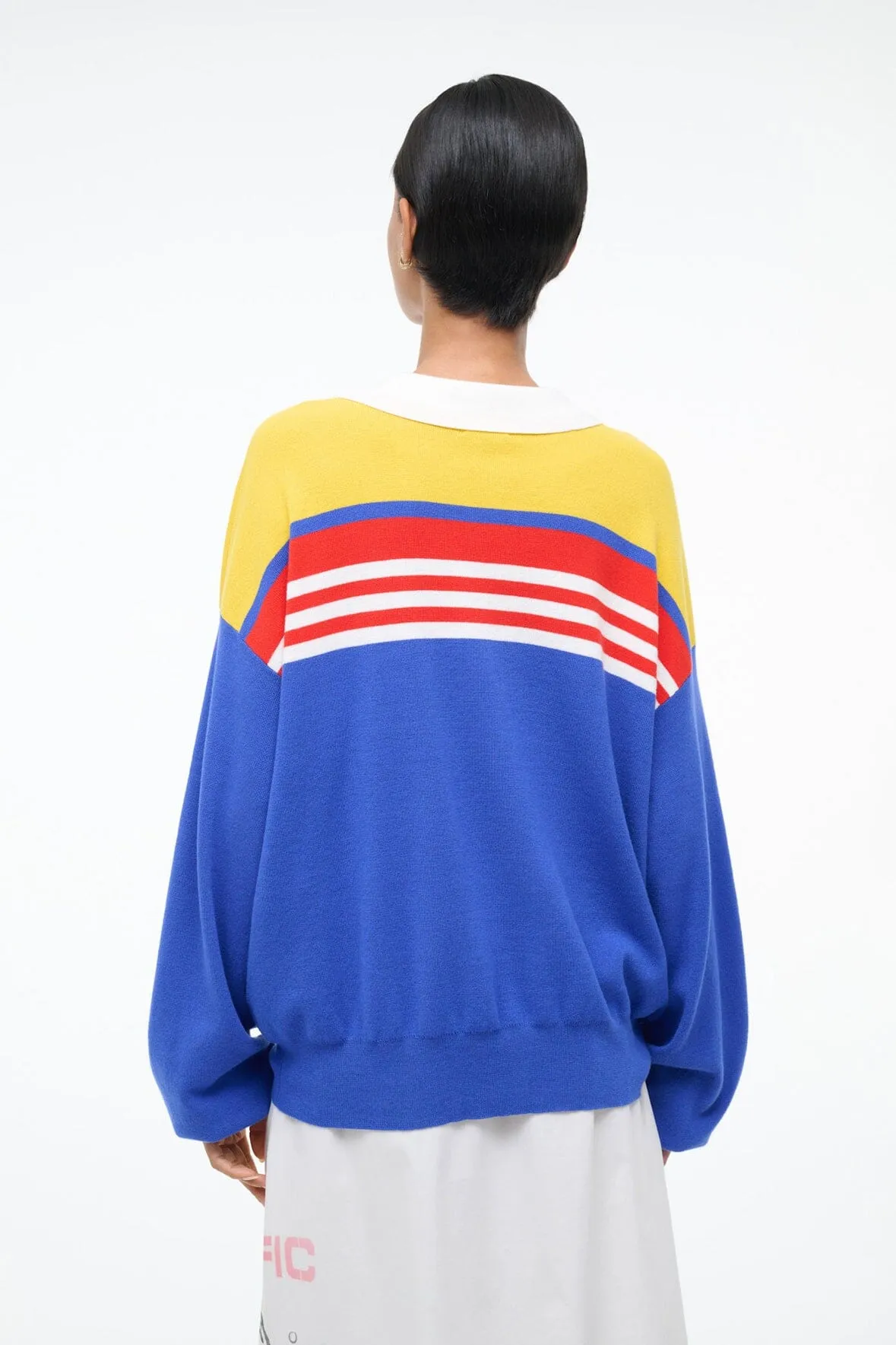 SAIL TOP | ROYAL MULTI STRIPE sold by STAUD product image thumbnail 3