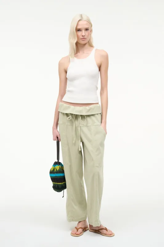 ROCKY PANT | EUCALYPTUS sold by STAUD