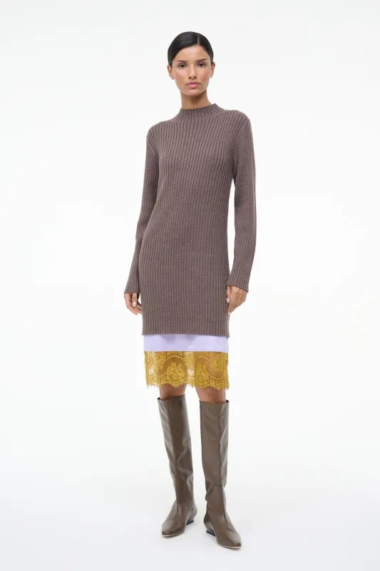 WILLOW SWEATER DRESS | TRUFFLE sold by STAUD