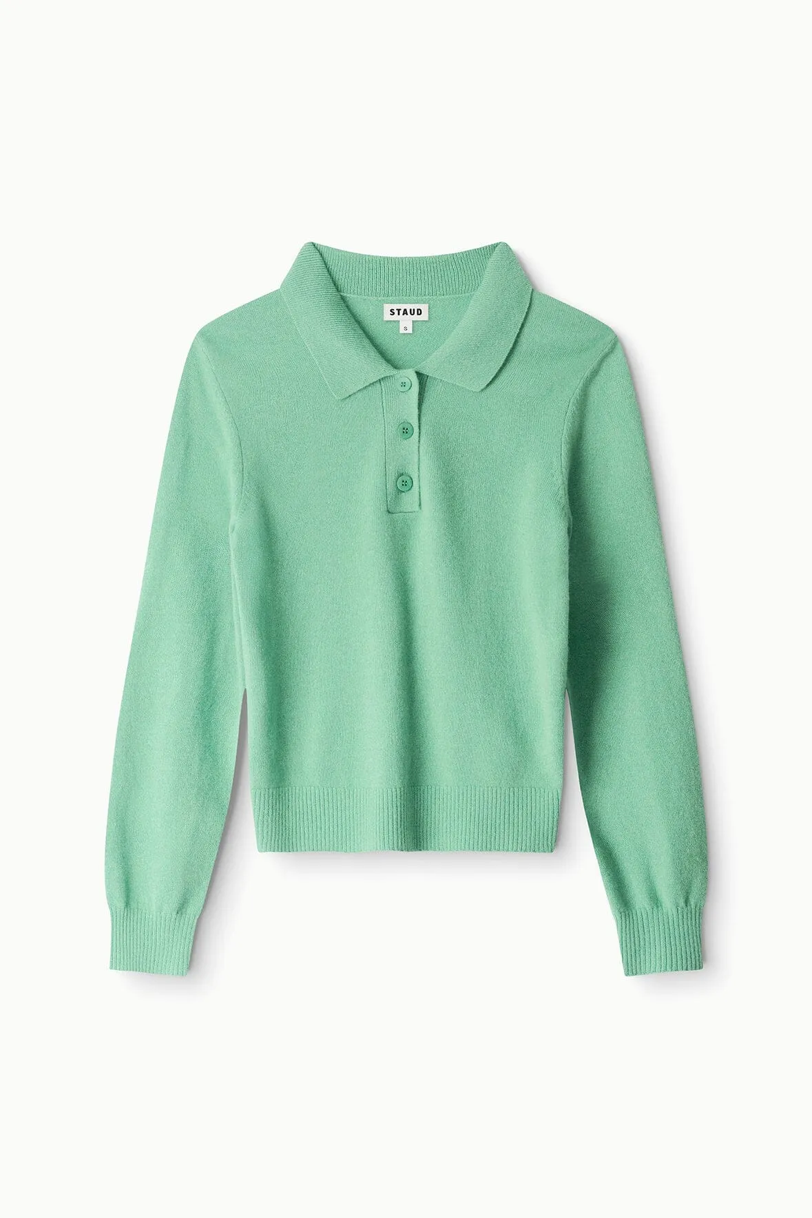GEMMA CASHMERE SWEATER | LEAF sold by STAUD product image thumbnail 5