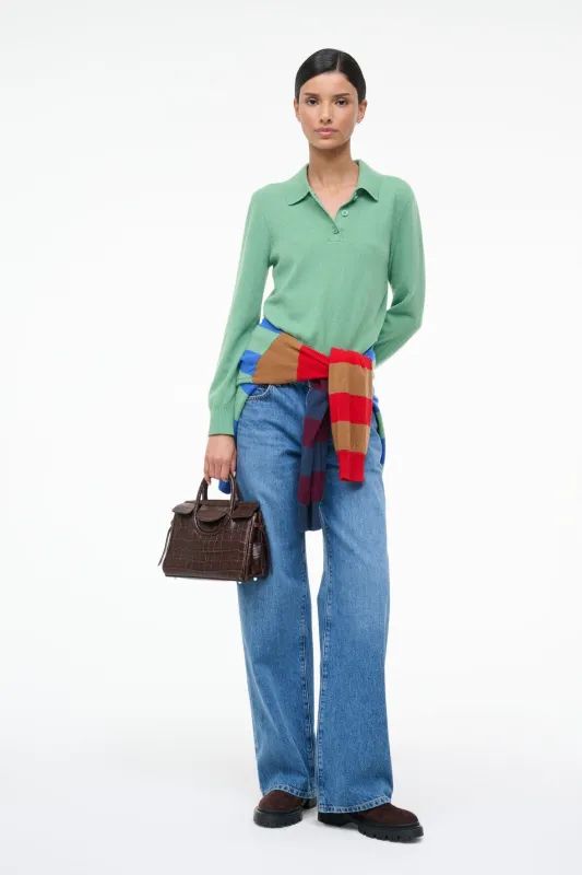 GEMMA CASHMERE SWEATER | LEAF made by STAUD