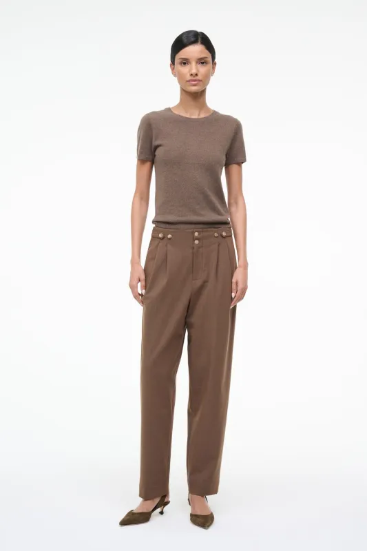 HEATH PANT | NUTMEG sold by STAUD