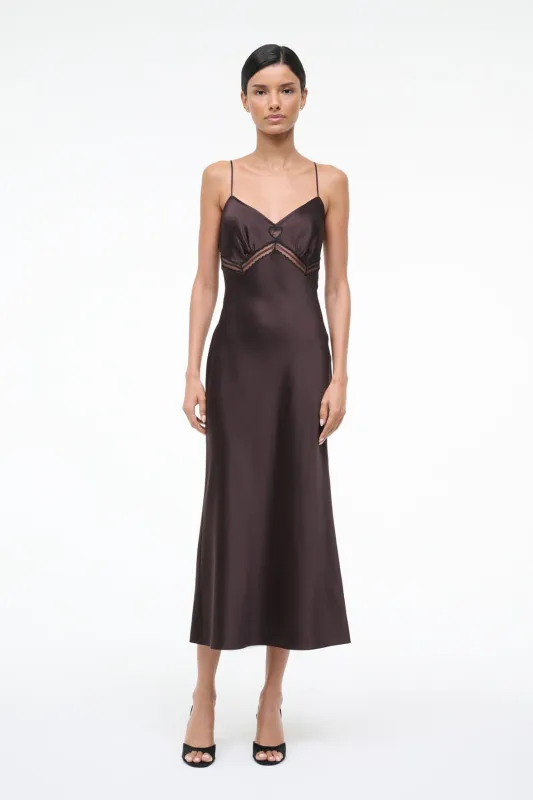 TERRA SILK DRESS | EARTH sold by STAUD