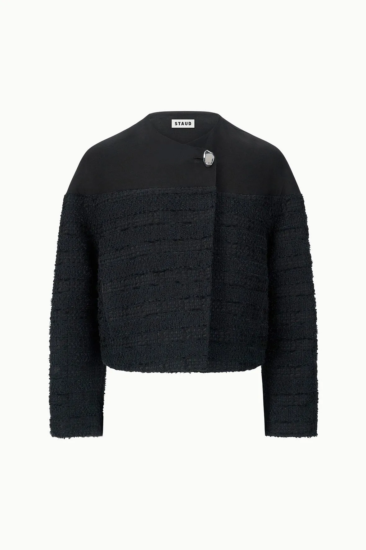 DYLAN JACKET | BLACK sold by STAUD product image thumbnail 4