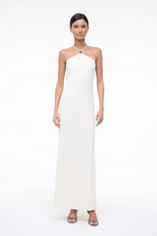 CALLA DRESS | IVORY sold by STAUD