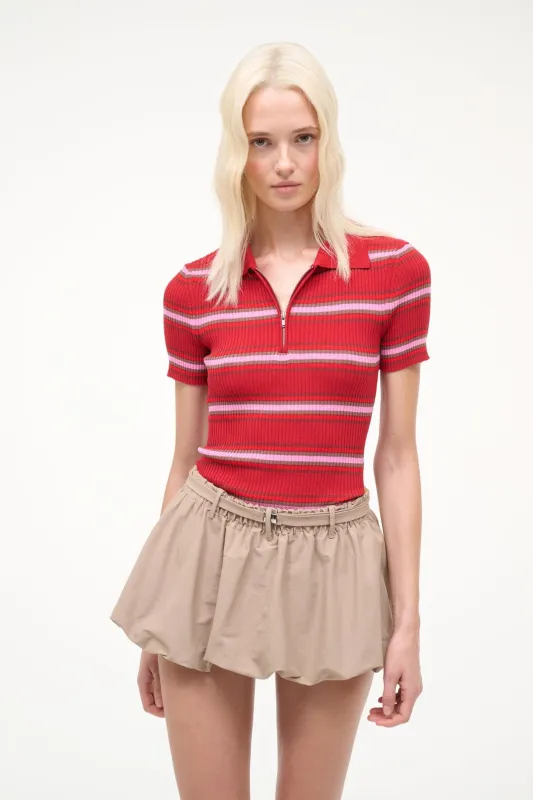 REN TOP | DANA STRIPE made by STAUD