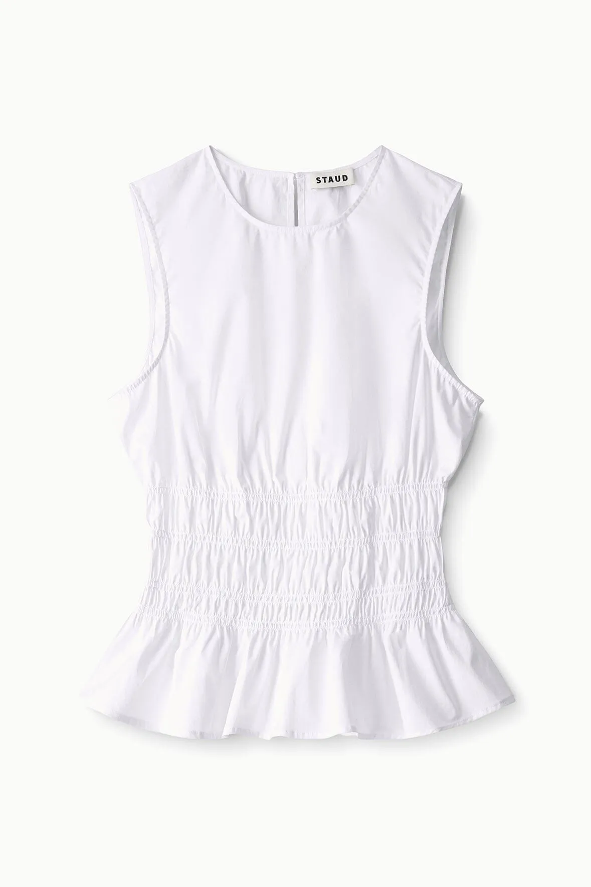 CULVER TOP | WHITE sold by STAUD product image thumbnail 4