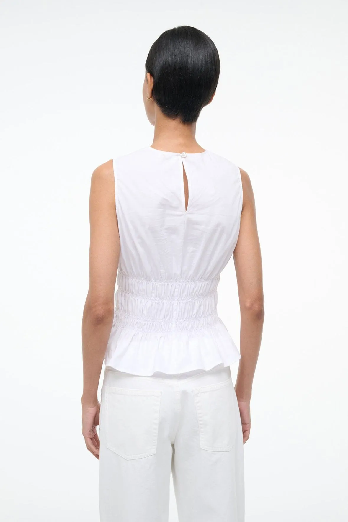 CULVER TOP | WHITE sold by STAUD product image thumbnail 3