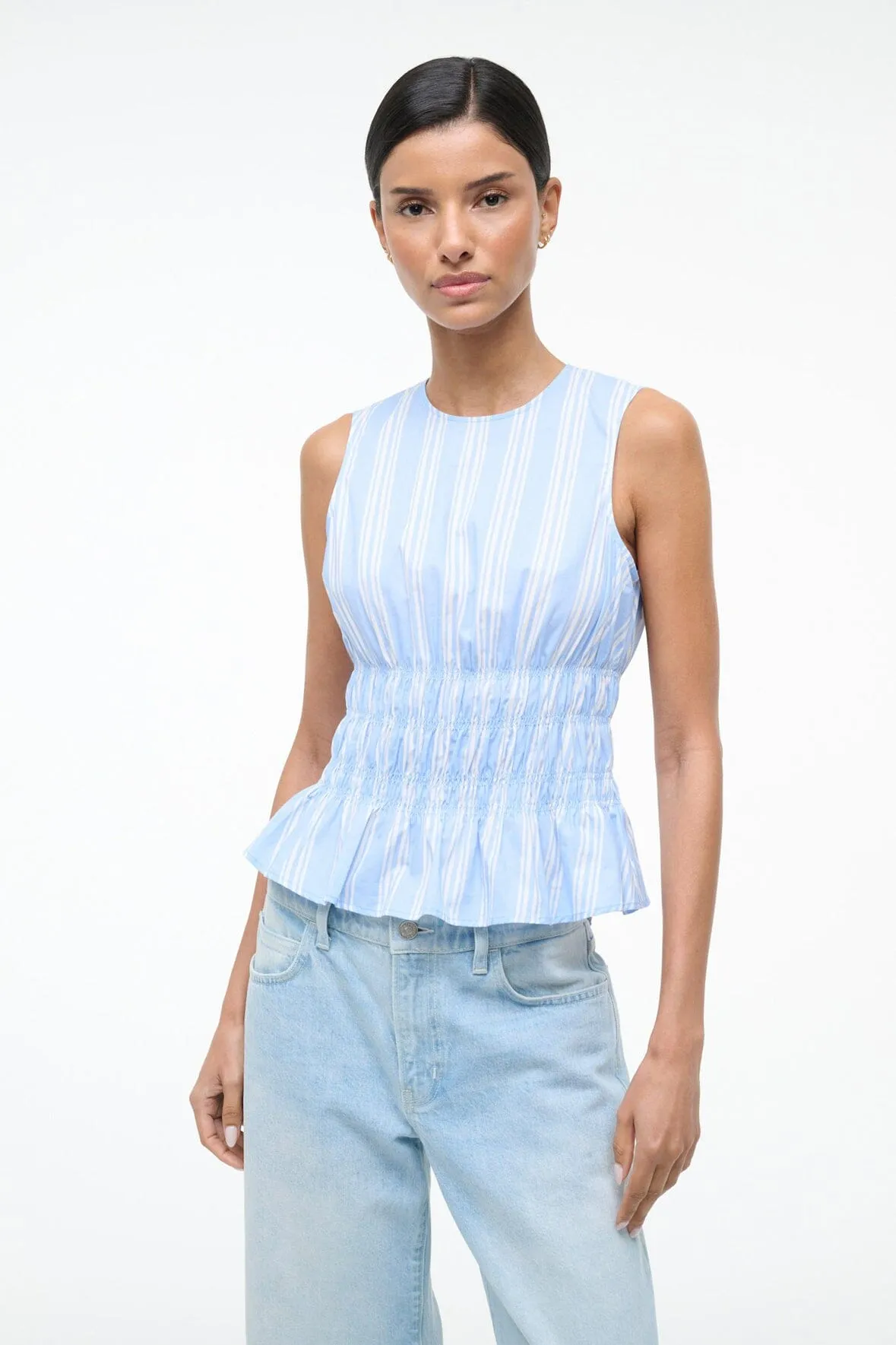CULVER TOP | VENTURA STRIPE sold by STAUD product image thumbnail 2