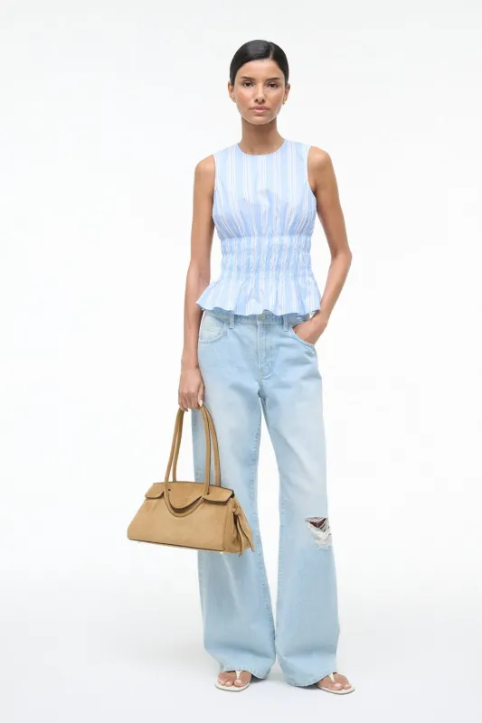CULVER TOP | VENTURA STRIPE made by STAUD