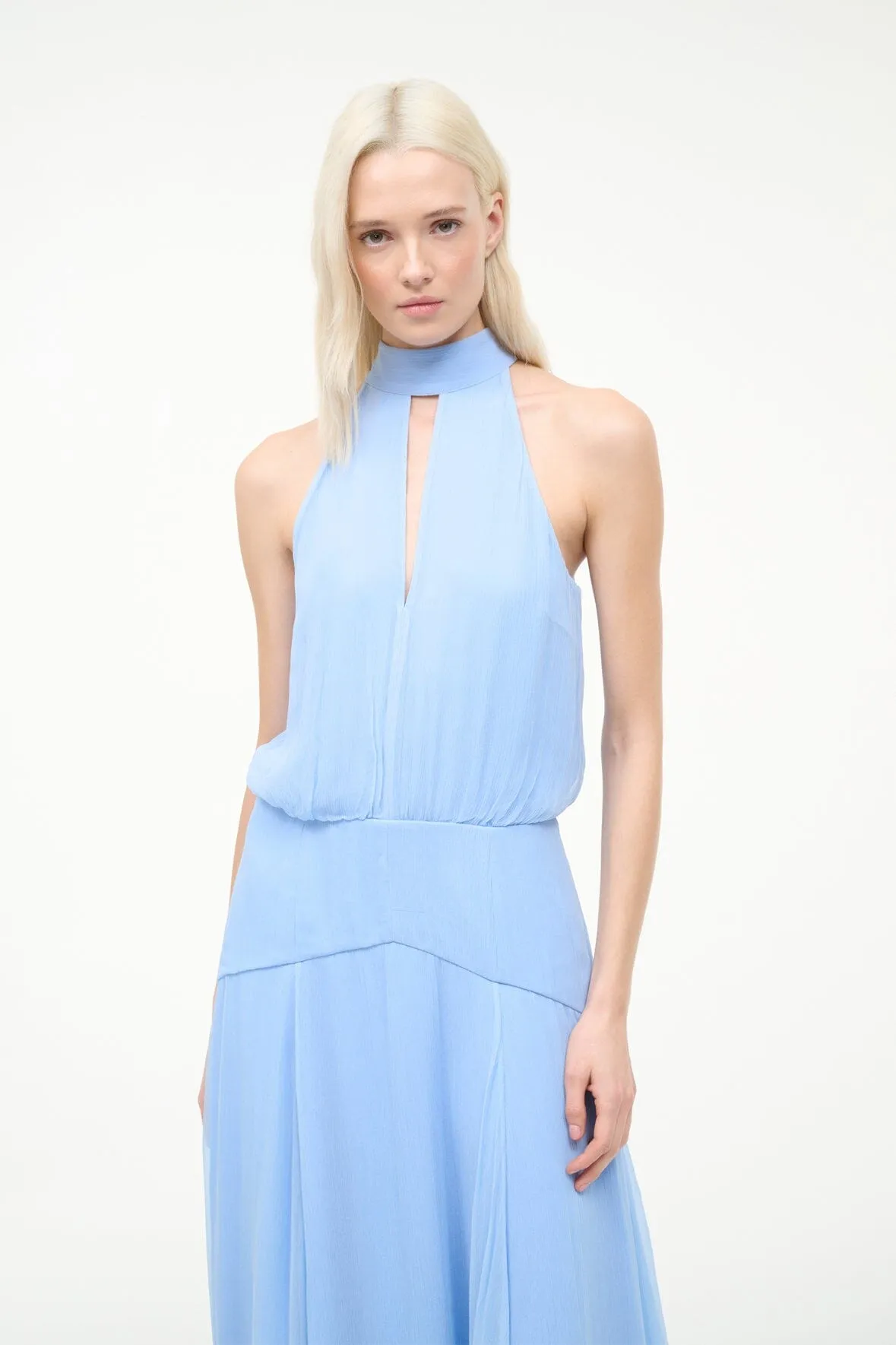 CAMRYN DRESS | CLEAR BLUE sold by STAUD product image thumbnail 5