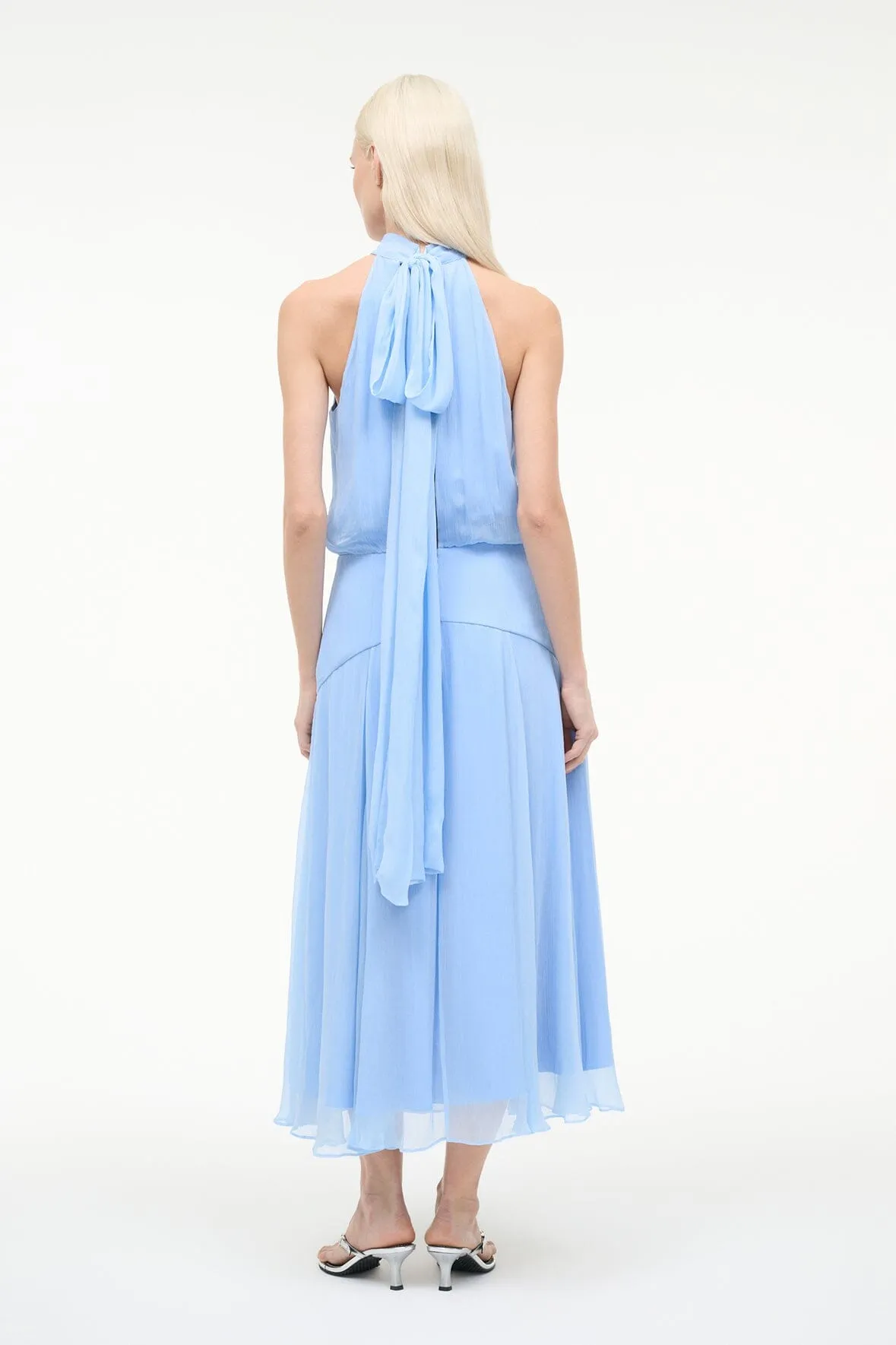 CAMRYN DRESS | CLEAR BLUE sold by STAUD product image thumbnail 4