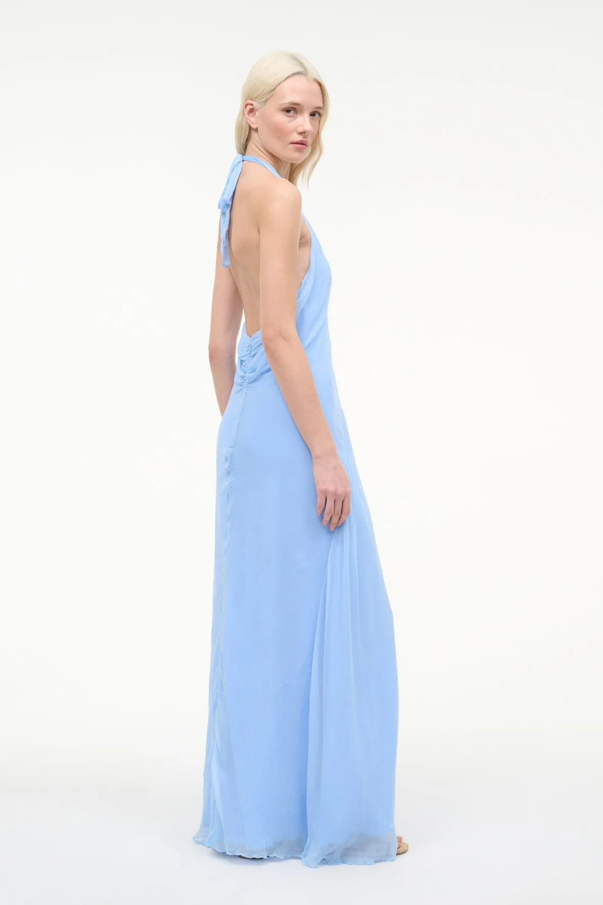 LUMA DRESS | CLEAR BLUE sold by STAUD product image thumbnail 2