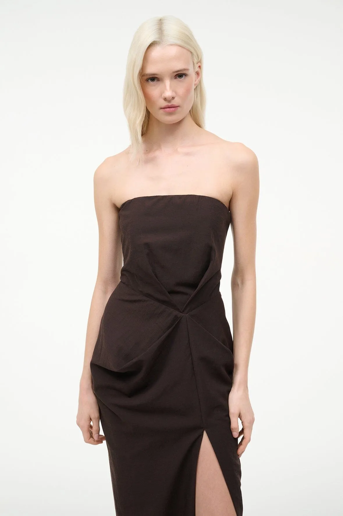 KARA DRESS | EARTH sold by STAUD product image thumbnail 2