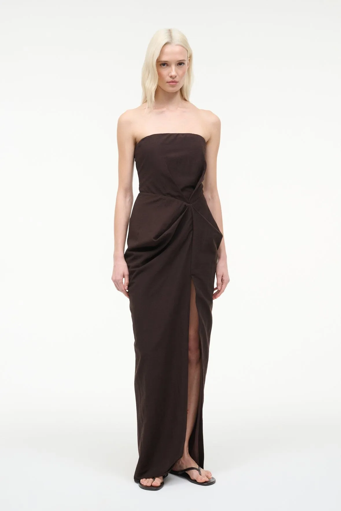 KARA DRESS | EARTH sold by STAUD product image thumbnail 3