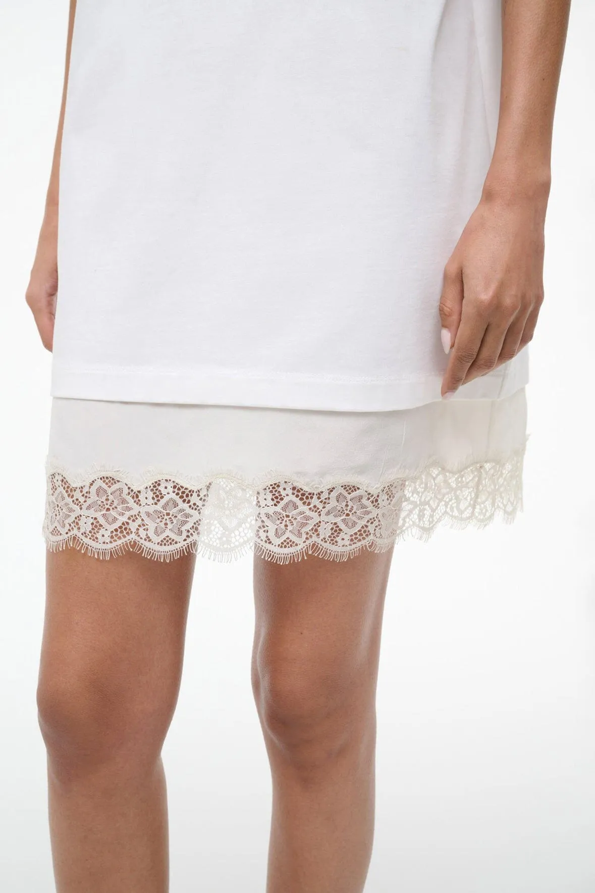 GRIER DRESS | IVORY sold by STAUD product image thumbnail 5