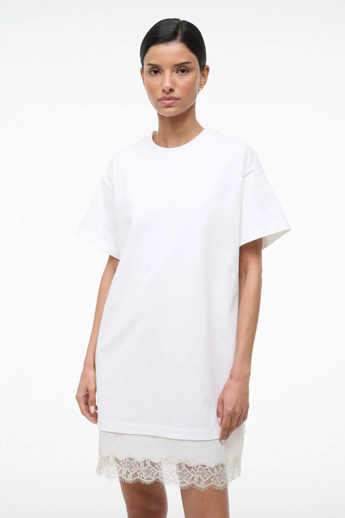 GRIER DRESS | IVORY sold by STAUD product image thumbnail 2