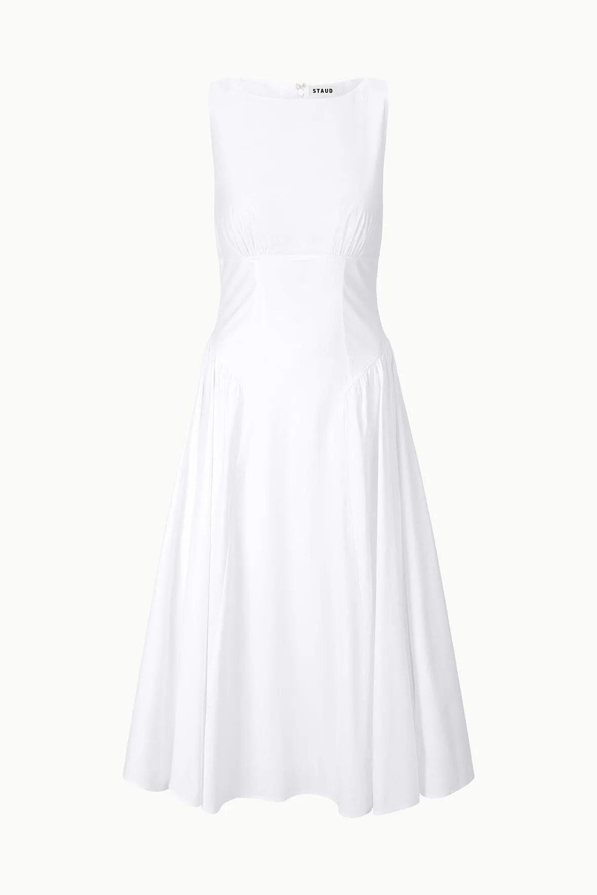 GWEN DRESS | WHITE sold by STAUD product image thumbnail 5