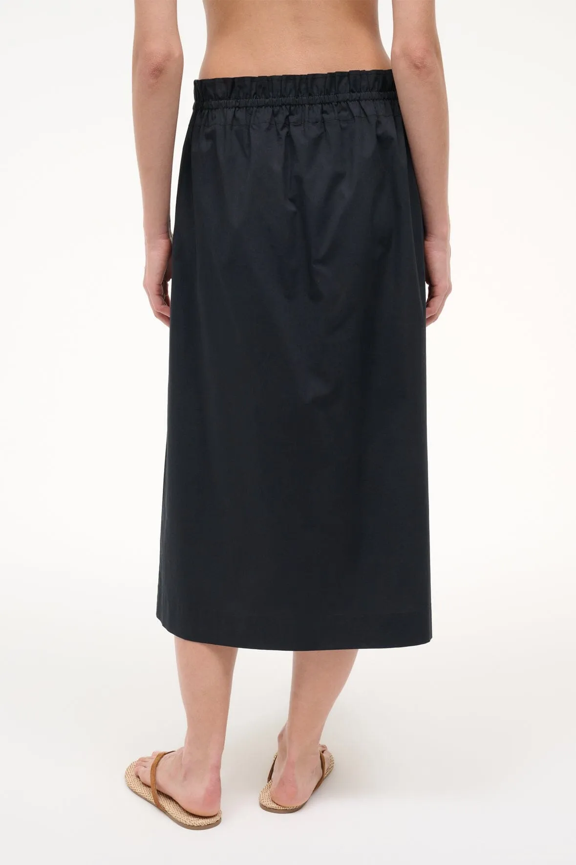 SHORE SKIRT | BLACK sold by STAUD product image thumbnail 4