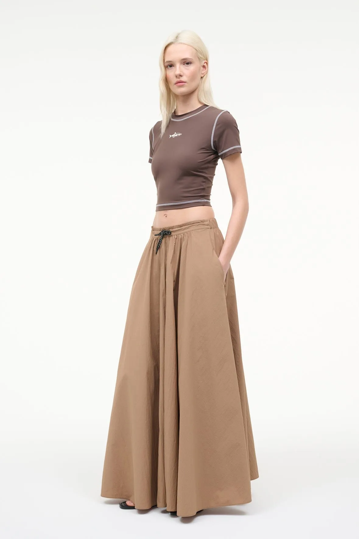 EDEN MAXI SKIRT | DESERT sold by STAUD product image thumbnail 2
