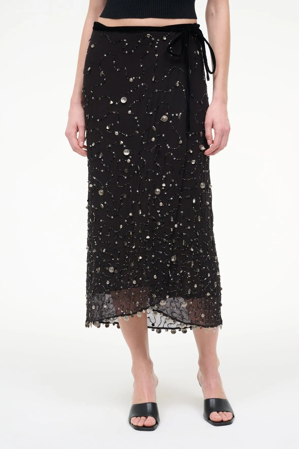 MER SKIRT | COASTAL CHARM sold by STAUD product image thumbnail 3