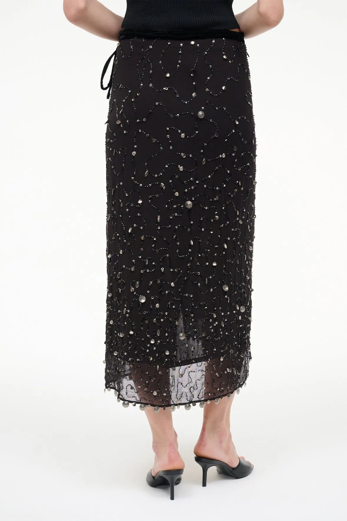 MER SKIRT | COASTAL CHARM sold by STAUD product image thumbnail 5