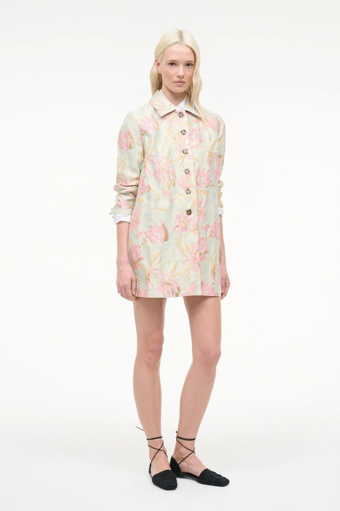 HALTON JACKET | BOTANICA ALOE sold by STAUD product image thumbnail 4