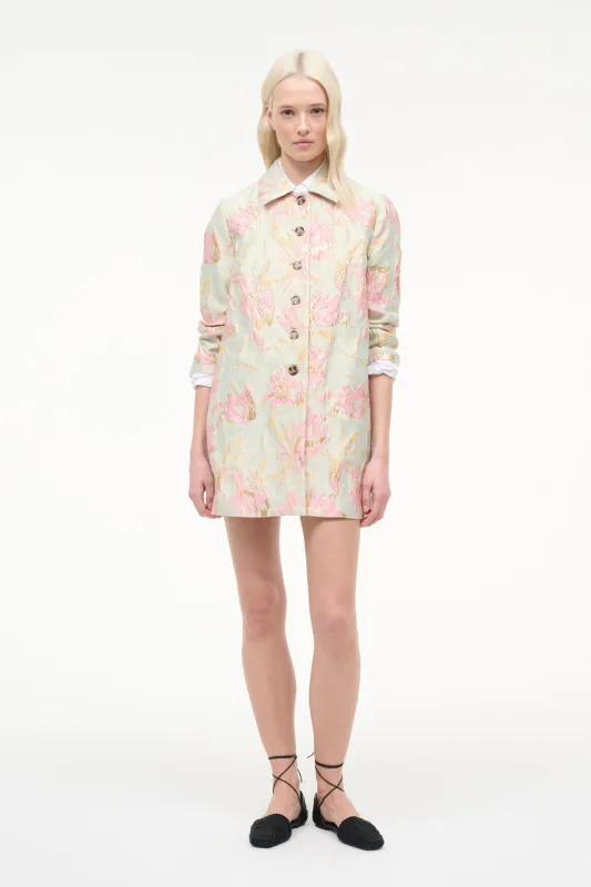 HALTON JACKET | BOTANICA ALOE sold by STAUD