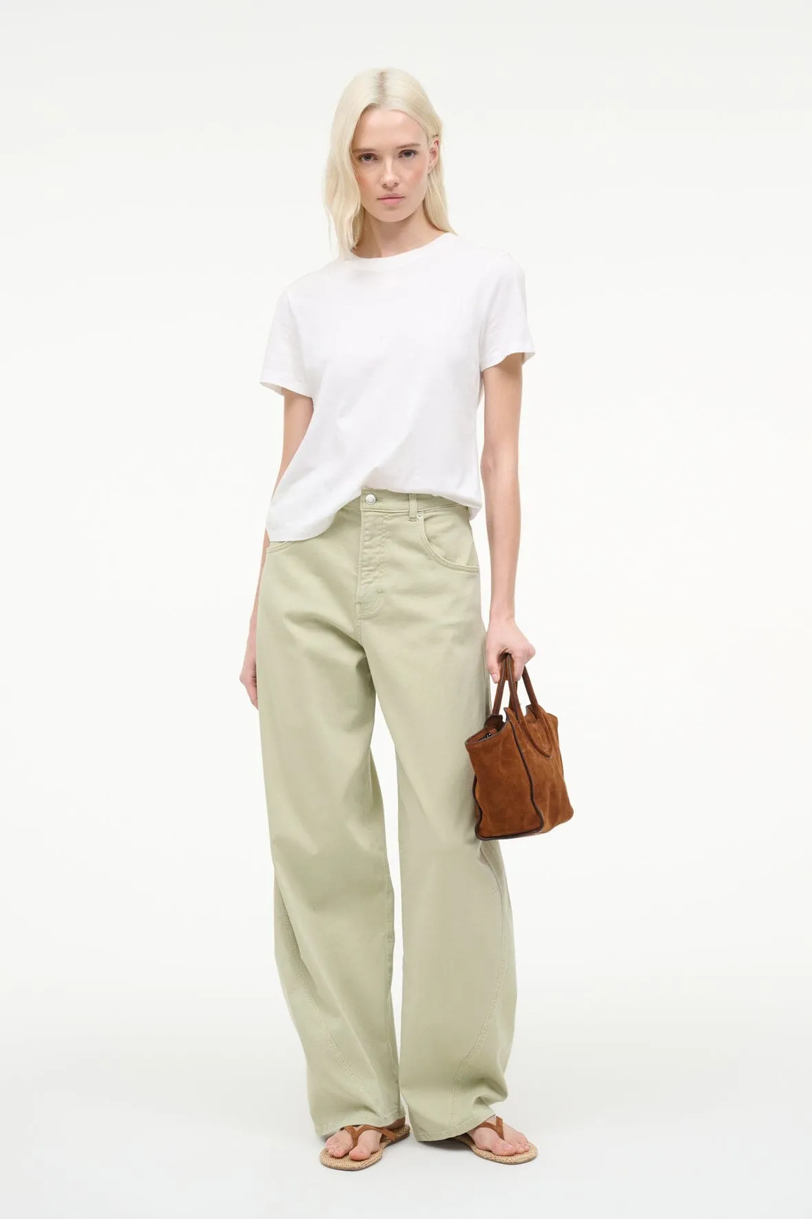 MAUDE MINI TOTE | TABAC sold by STAUD product image thumbnail 2