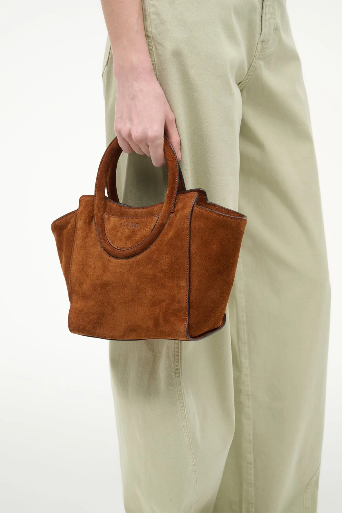 MAUDE MINI TOTE | TABAC sold by STAUD product image thumbnail 4