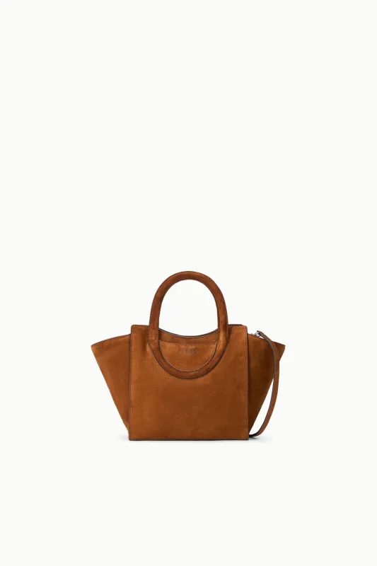 MAUDE MINI TOTE | TABAC sold by STAUD