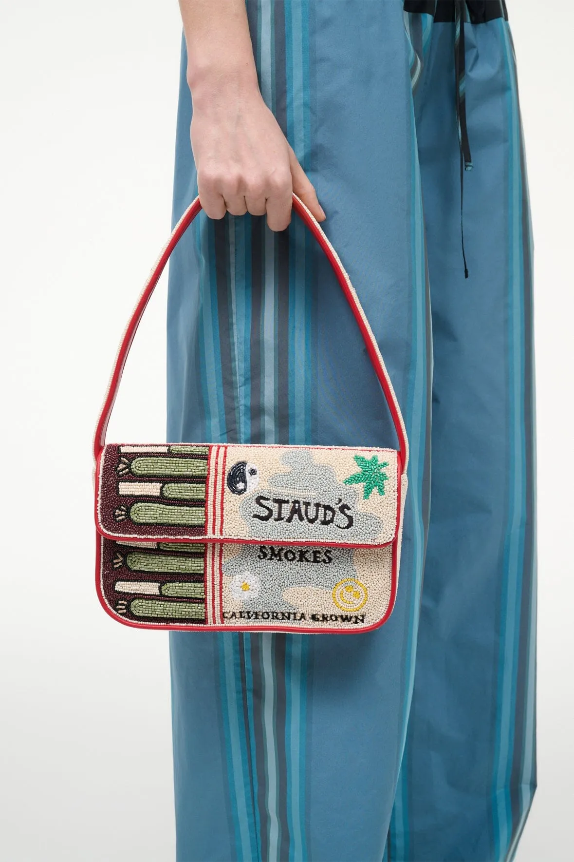 TOMMY BEADED BAG | CALIFORNIA GROWN sold by STAUD product image thumbnail 4