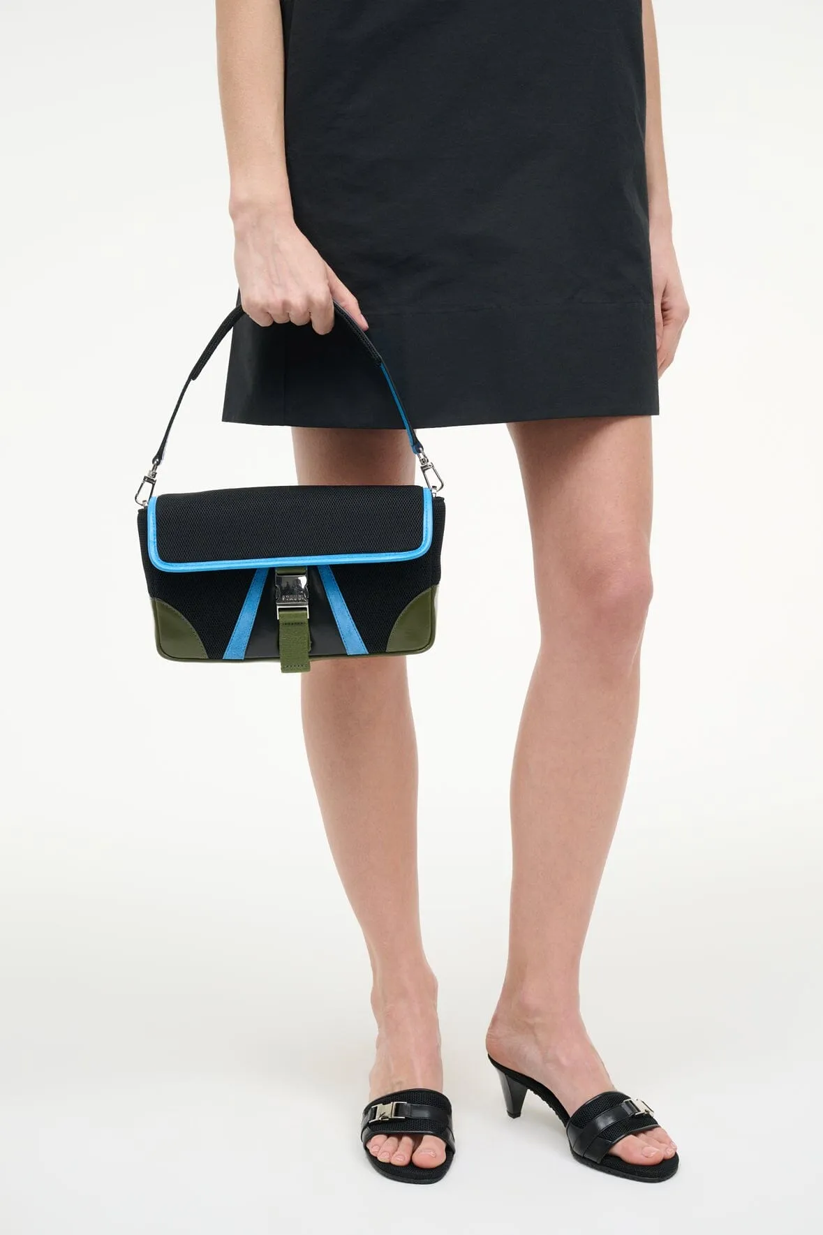 TONY SHOULDER BAG | BLACK POOL sold by STAUD product image thumbnail 4