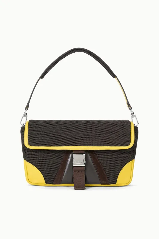 TONY SHOULDER BAG | ESPRESSO LEMON sold by STAUD