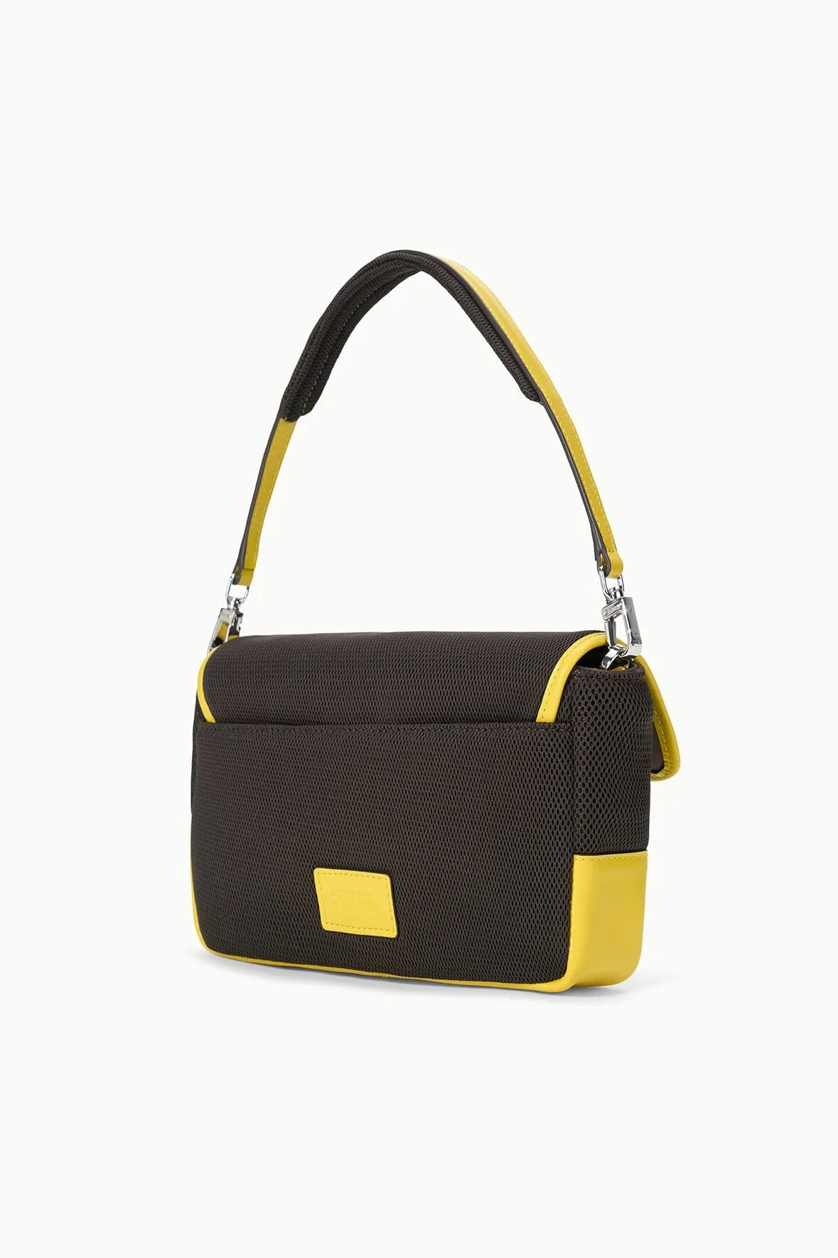 TONY SHOULDER BAG | ESPRESSO LEMON sold by STAUD product image thumbnail 3