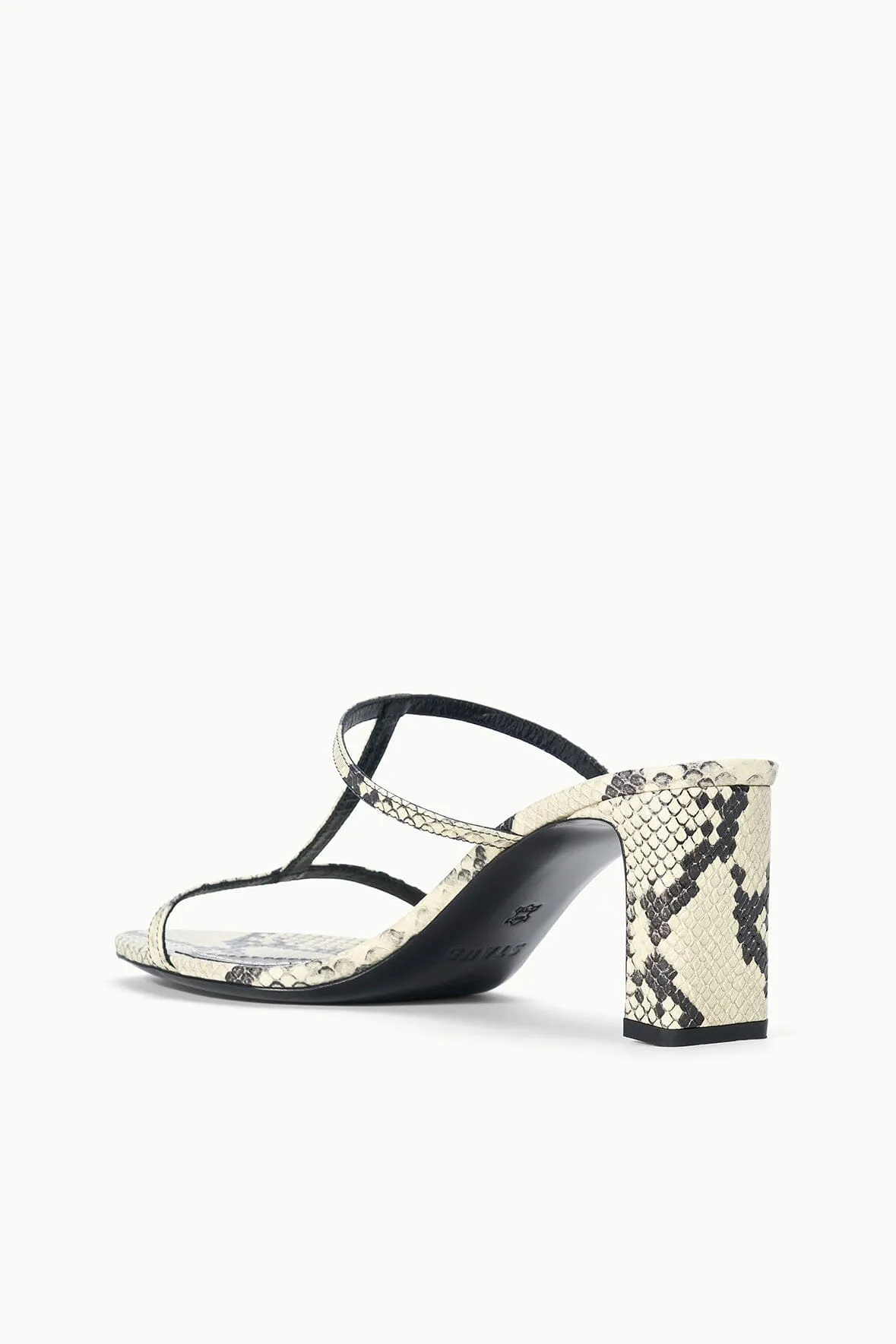 TALITA HEEL | WHITE SNAKE sold by STAUD product image thumbnail 5