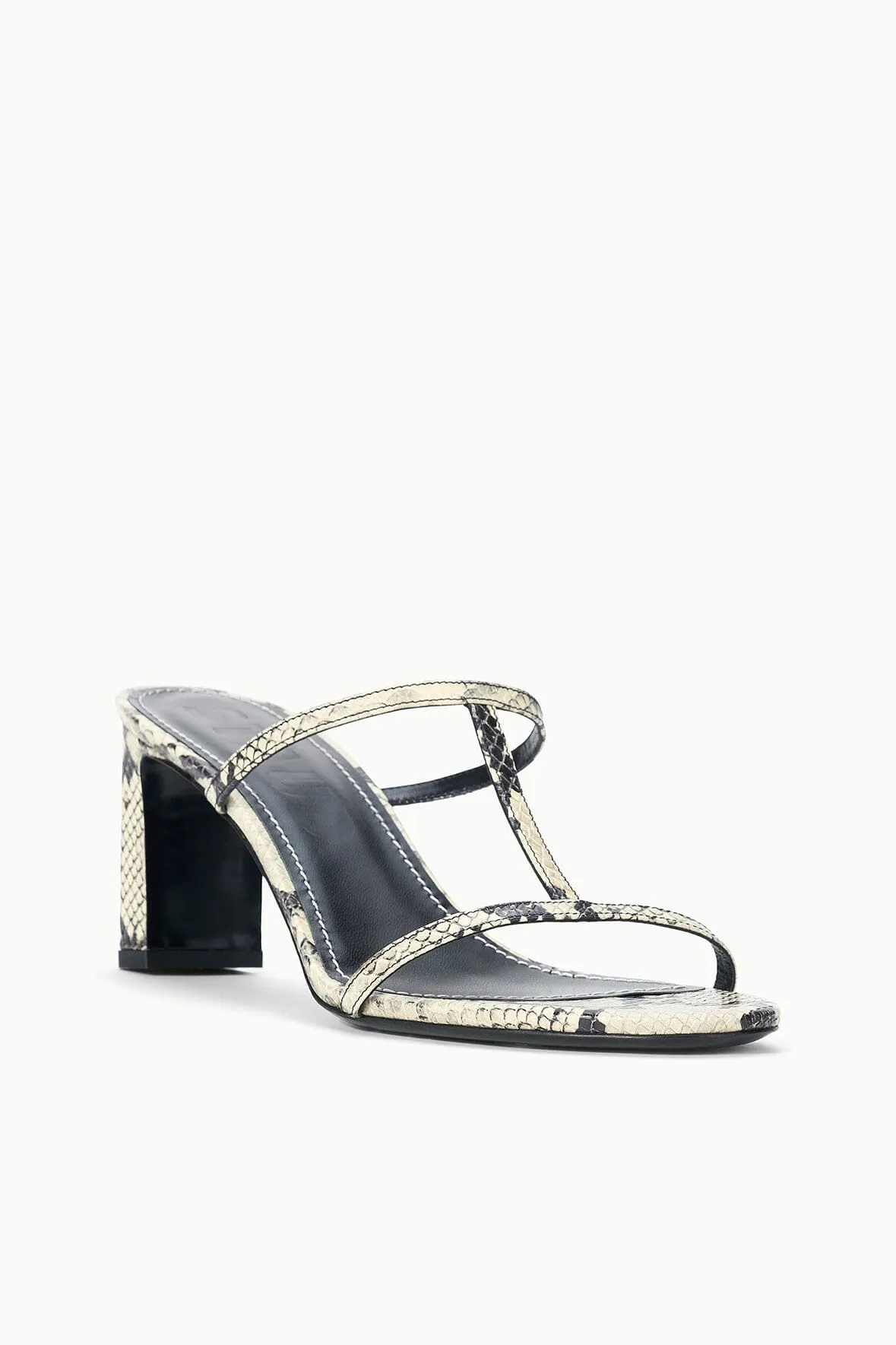 TALITA HEEL | WHITE SNAKE sold by STAUD product image thumbnail 3