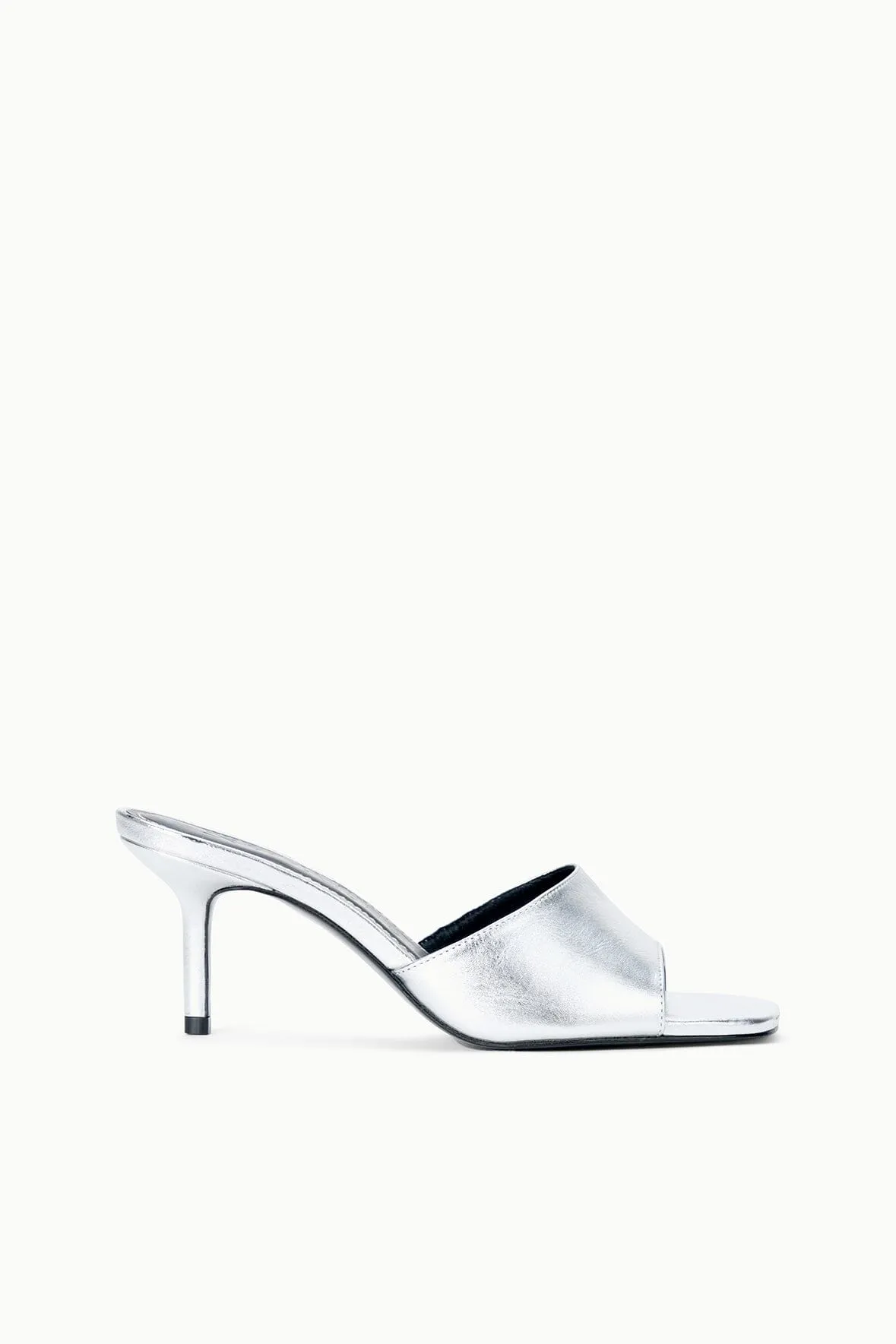 BEA MULE | SILVER sold by STAUD