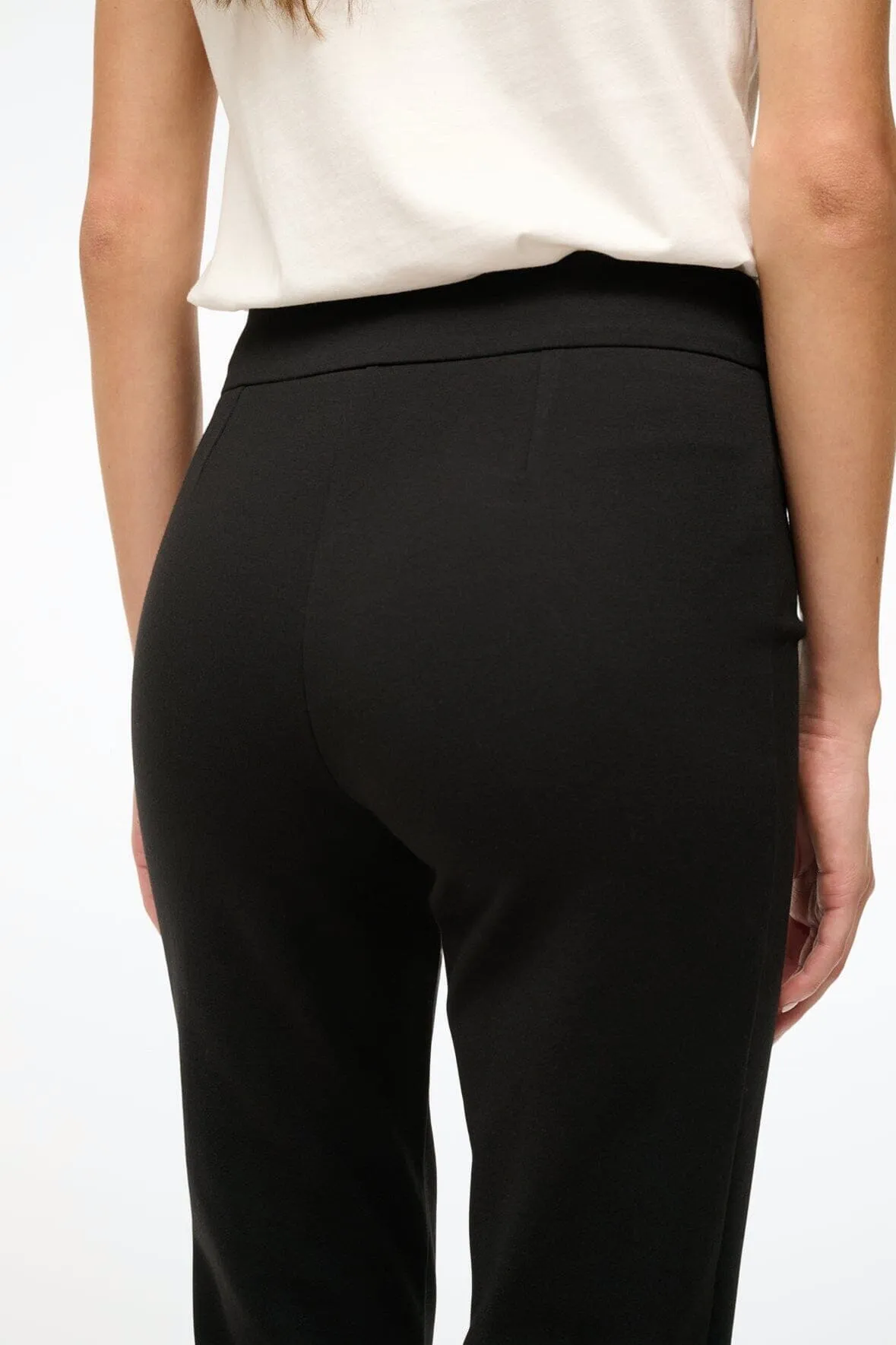 LEONE PANT | BLACK sold by STAUD product image thumbnail 5