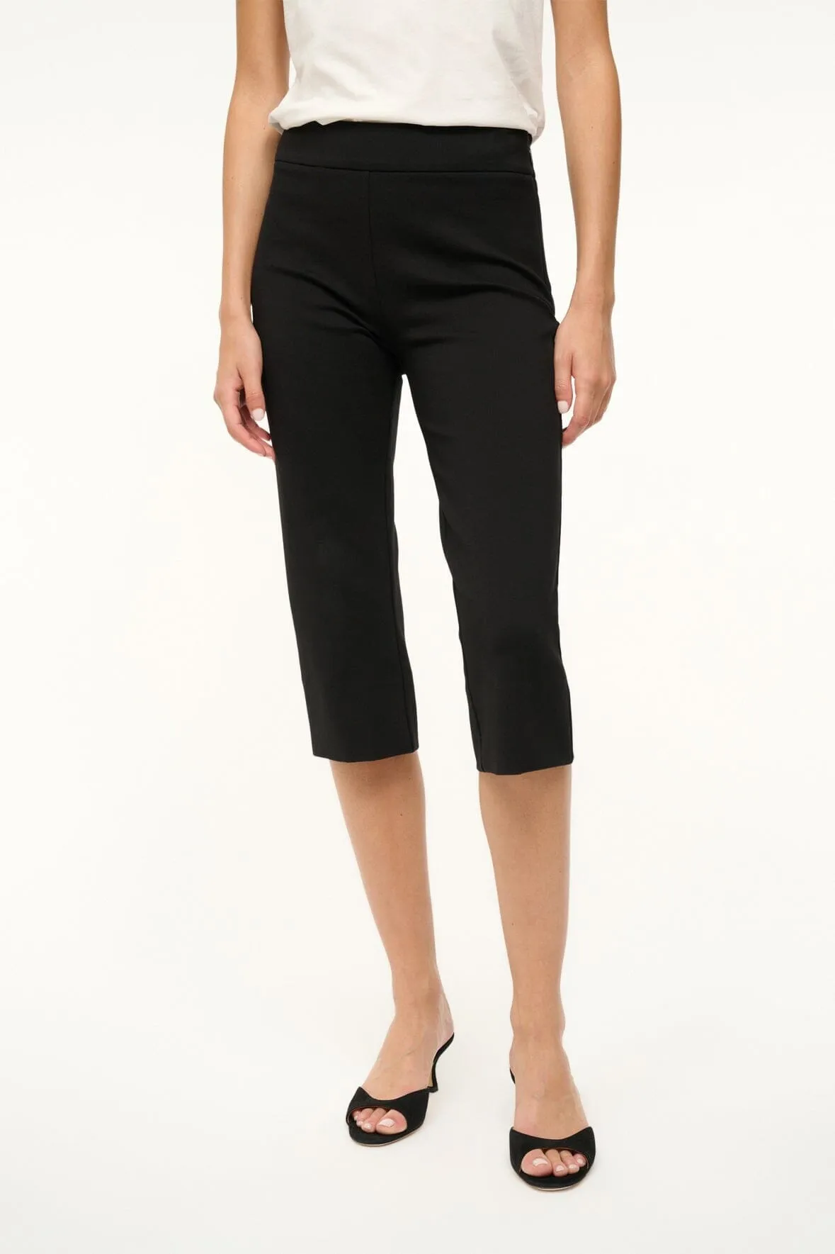 LEONE PANT | BLACK sold by STAUD product image thumbnail 2