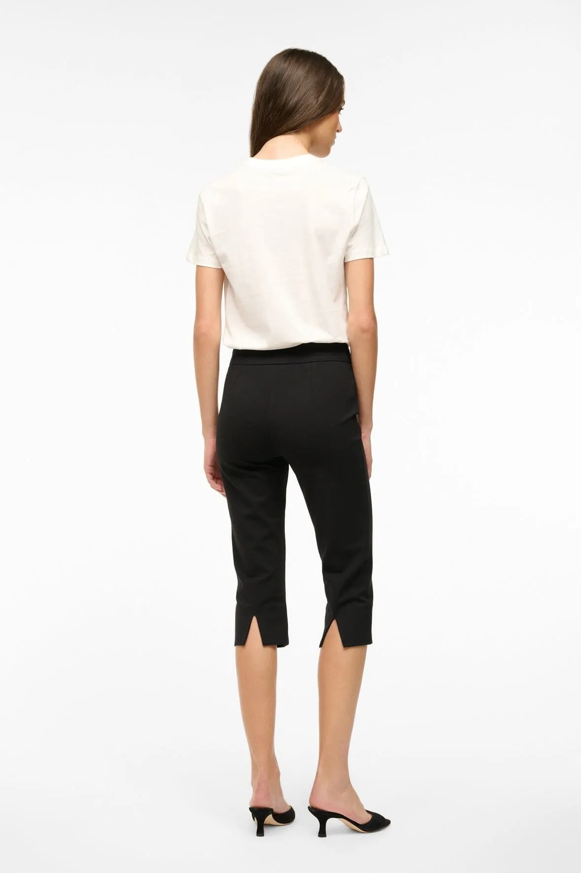 LEONE PANT | BLACK sold by STAUD product image thumbnail 3