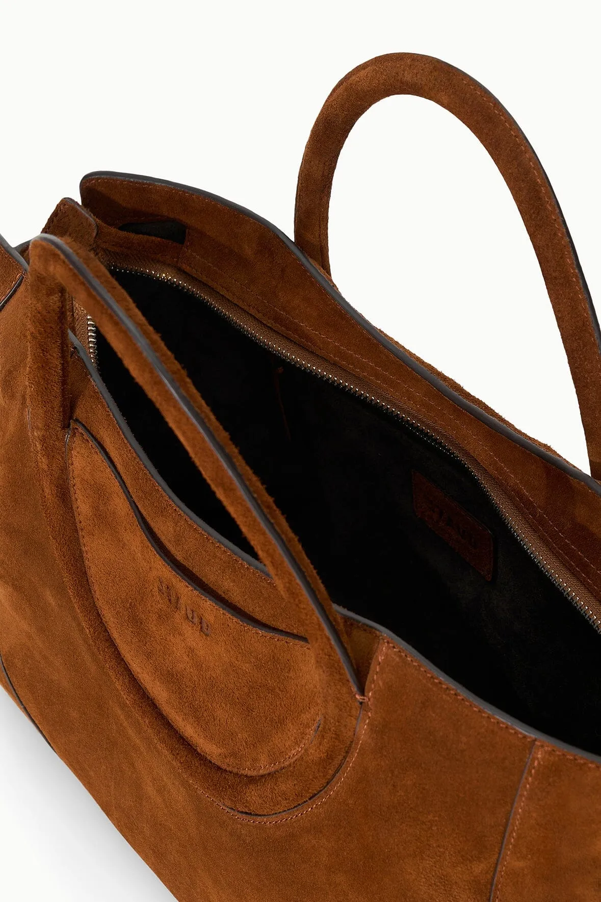 MAUDE SATCHEL | TABAC SUEDE sold by STAUD product image thumbnail 5