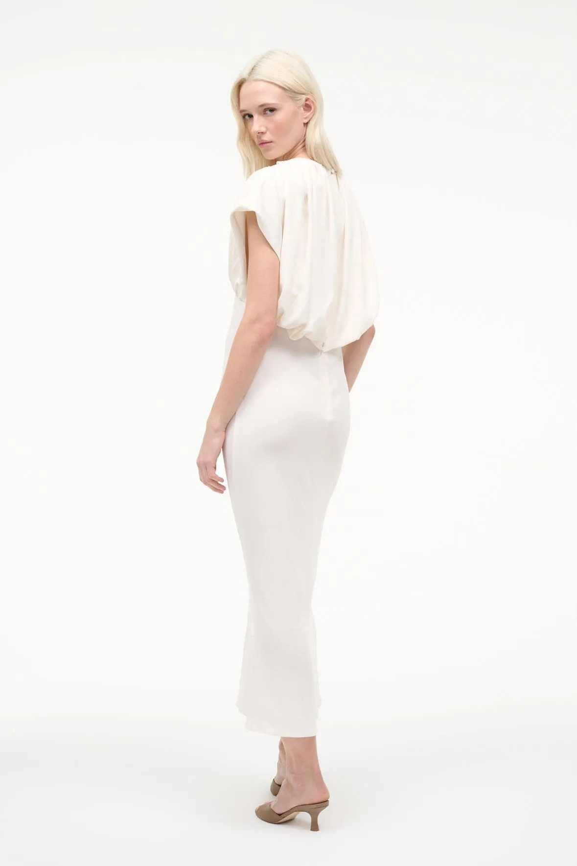 CHAR DRESS | IVORY sold by STAUD product image thumbnail 2