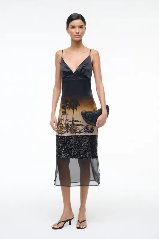 NALU DRESS | CALIFORNIA NIGHTS made by STAUD