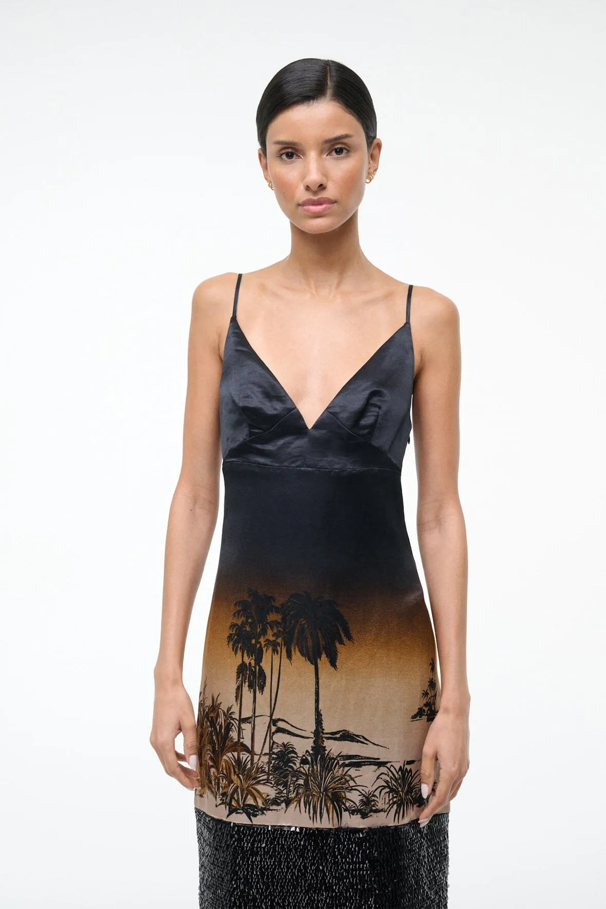 NALU DRESS | CALIFORNIA NIGHTS sold by STAUD product image thumbnail 2