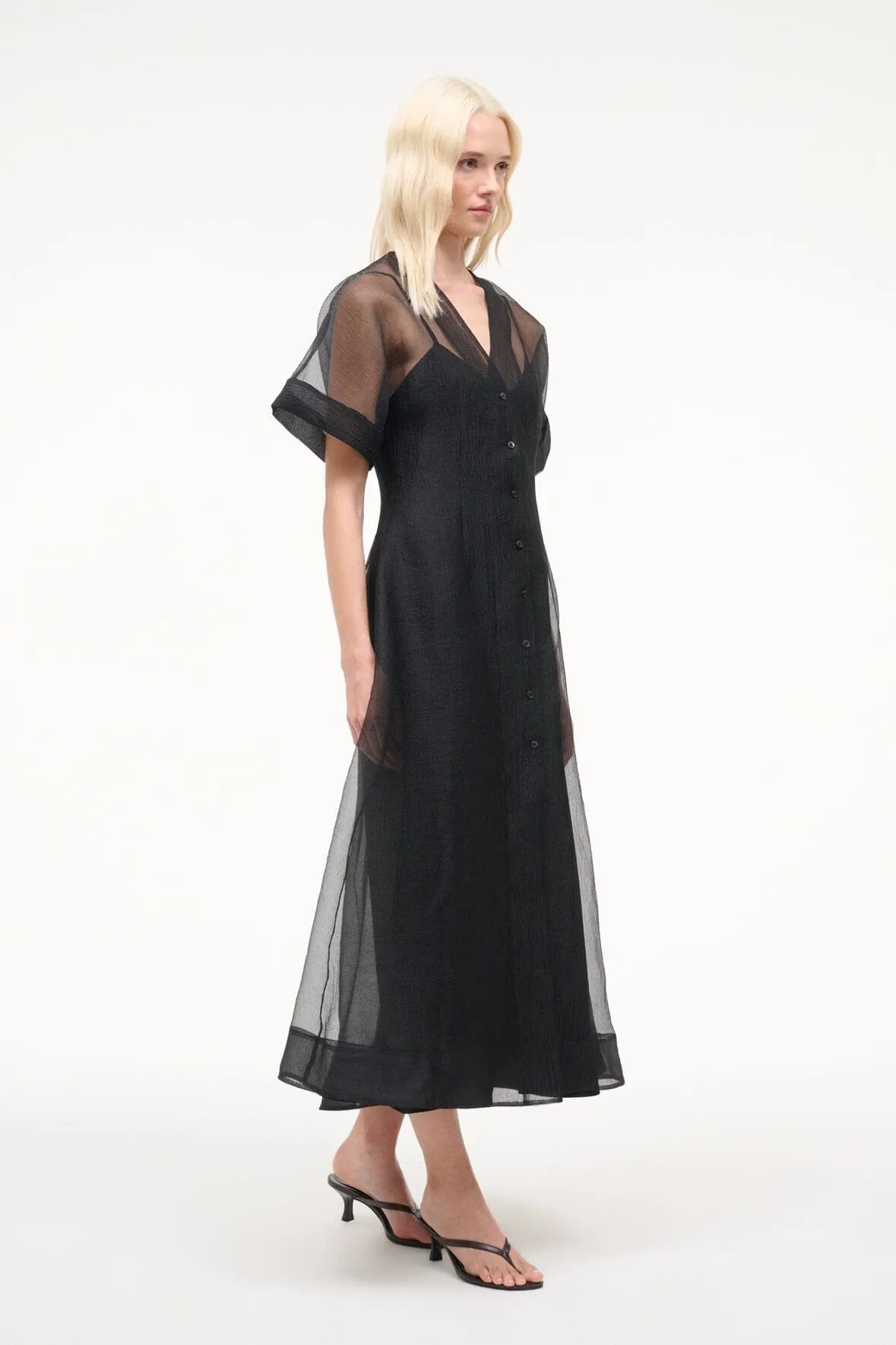 ELLE DRESS | BLACK sold by STAUD product image thumbnail 2